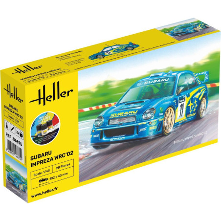 Heller 56199- STARTER KIT Impreza WRC'02