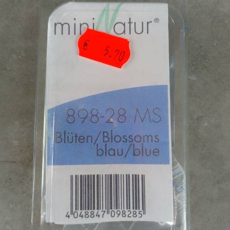 MiniNature 898-28 MS - Fleurs bleus