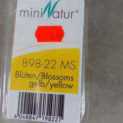MiniNature 898-22 MS - Gelbe Blumen