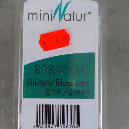 MiniNature 898-20 MS - Green Flowers
