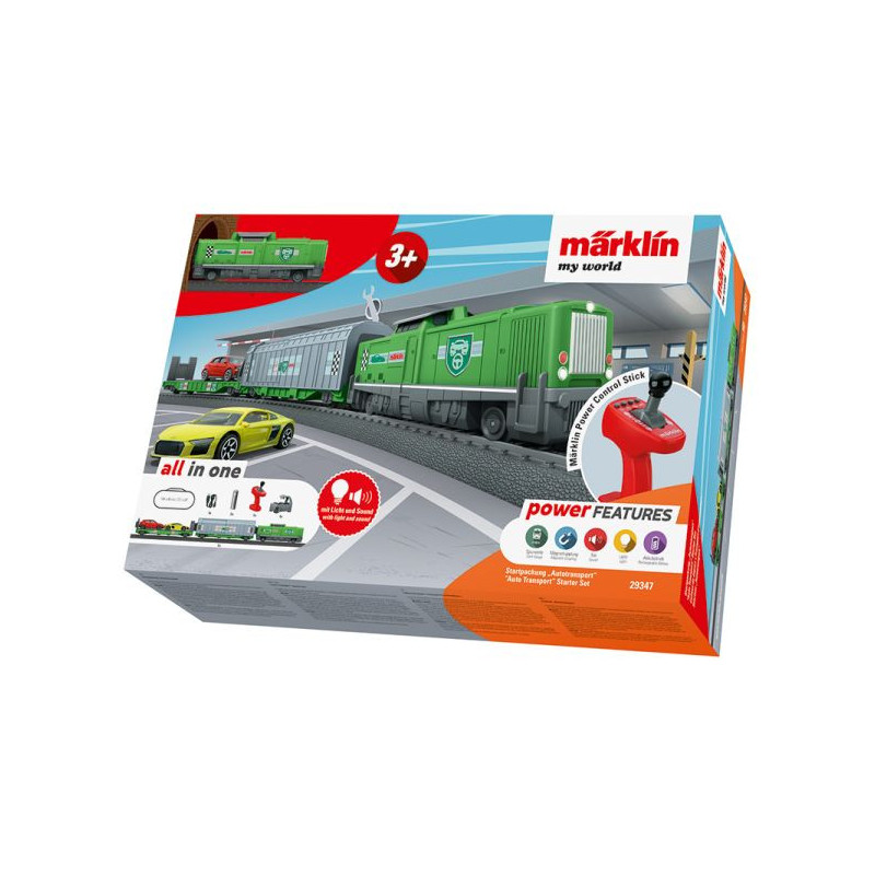 Märklin my world 29347 - Coffret de démarrage "Auto Transport"