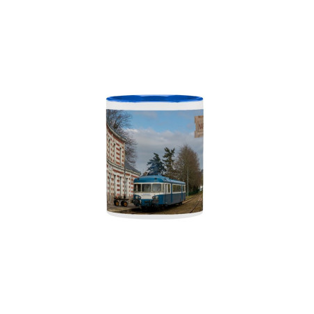 X2800 Triebwagen-Tasse - Blau
