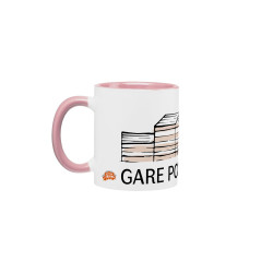 Pontivy Station Tasse - Rosa