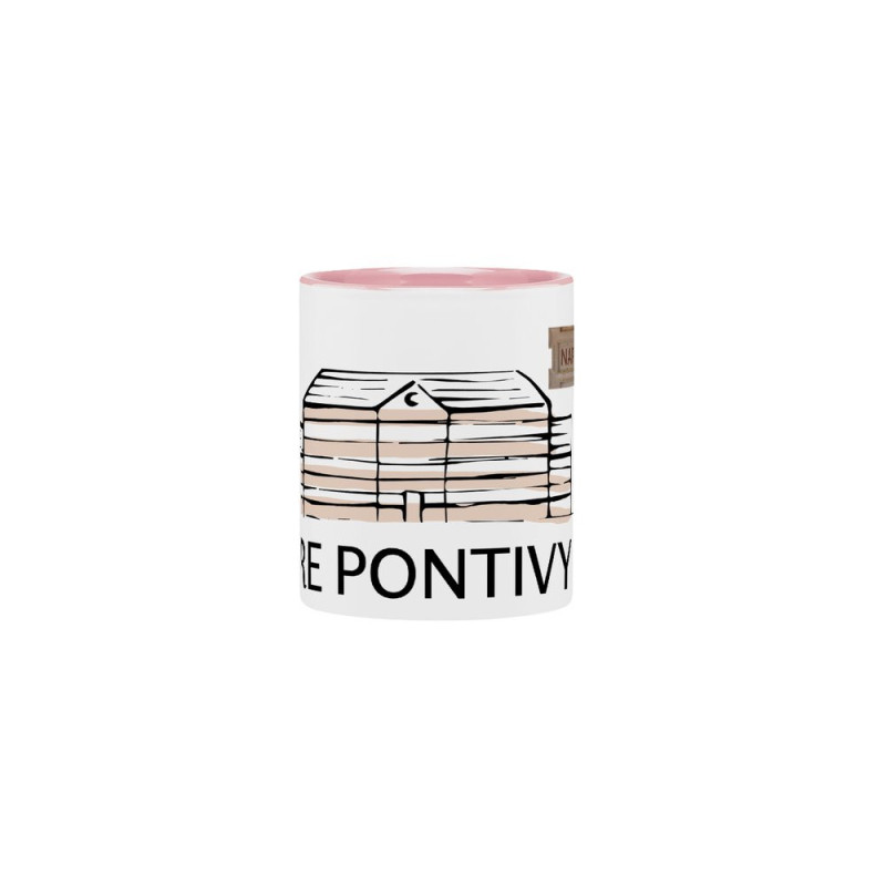 Pontivy Station Mug - Pink