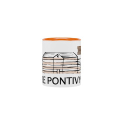Pontivy Station Mug - Orange