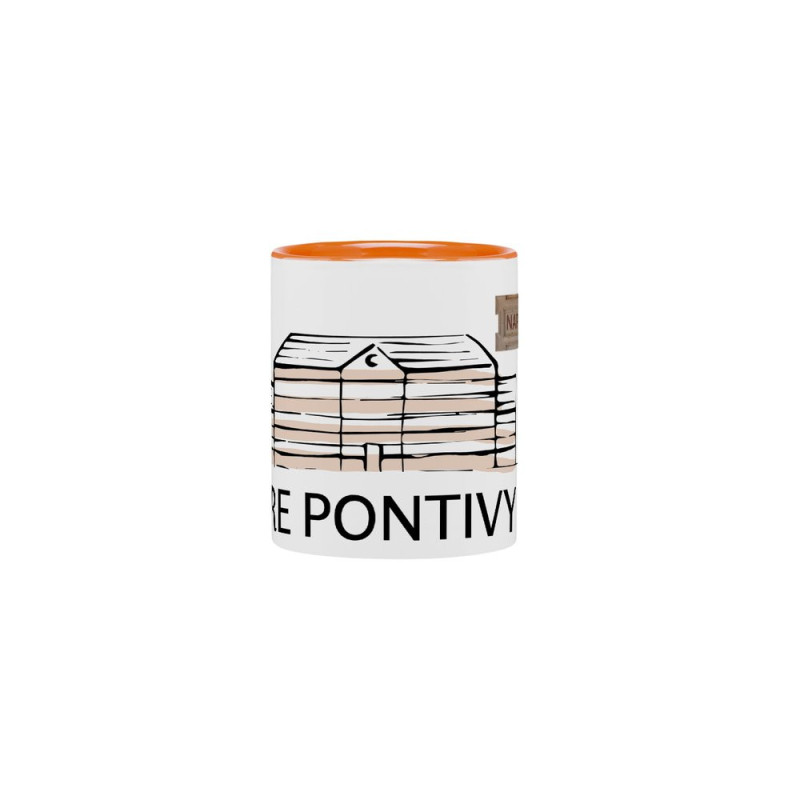 Pontivy Bahnhofsbecher - Orange