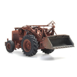 ARTITEC-Bischoff Polytrac met shovel, oranje