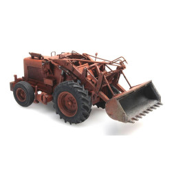 ARTITEC-Bischoff Polytrac met shovel, oranje