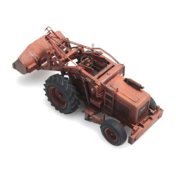 ARTITEC-Bischoff Polytrac met shovel, oranje