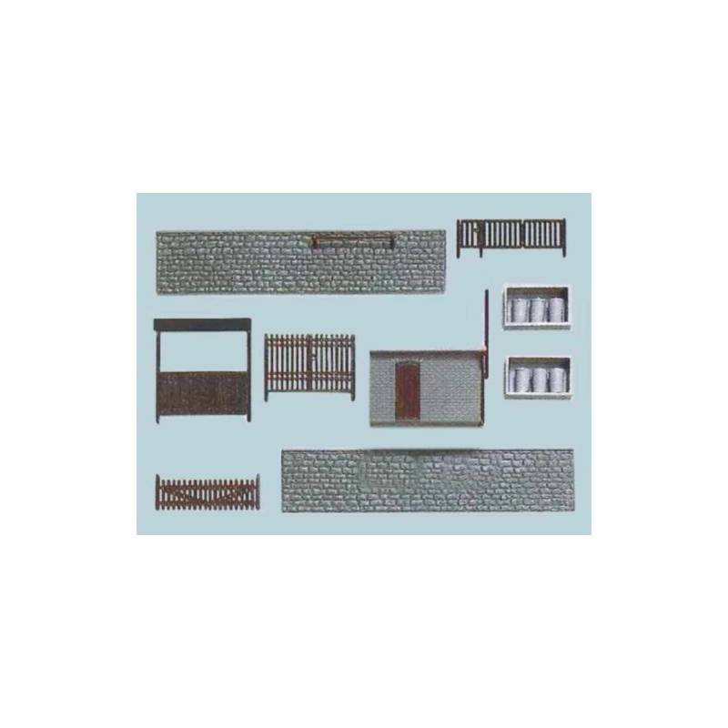 SAI 453 - Décor de cour d'immeuble