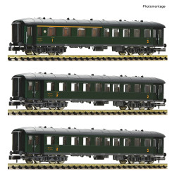 Fleischmann 6260067 - 3 piece set: Passenger train, SNCF