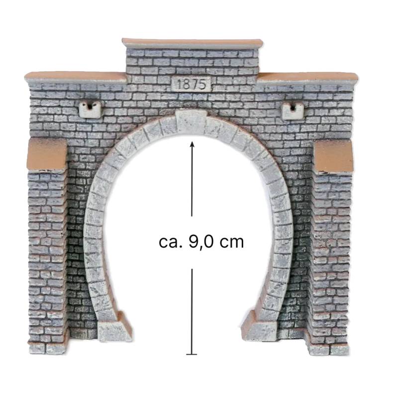 Noch 58051 - Entrée de tunnel, 1 voie - H0
