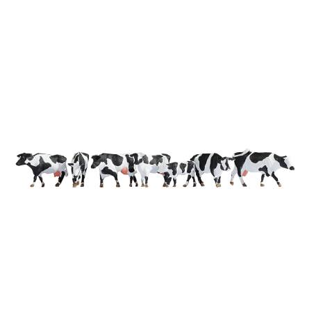 Noch 15725 - Vaches, noir et blanche H0