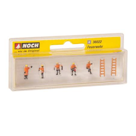 Noch 36022 - Fire Brigade (orange protective clothes)