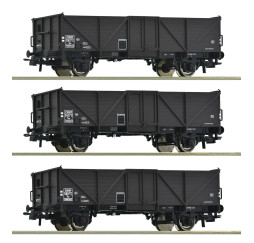 Roco 6600141 | Set de 3 wagons tombereaux SNCF