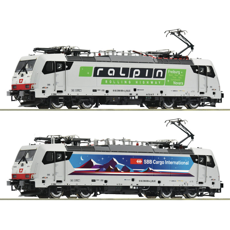 Roco 7510035 - Electric locomotive 186 909-4 “Nightpiercer”, SBB/Ralpin