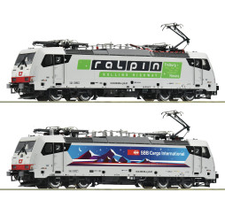 Roco 7510035 - Locomotive électrique 186 909-4 «Nightpiercer», CFF/RAlpin