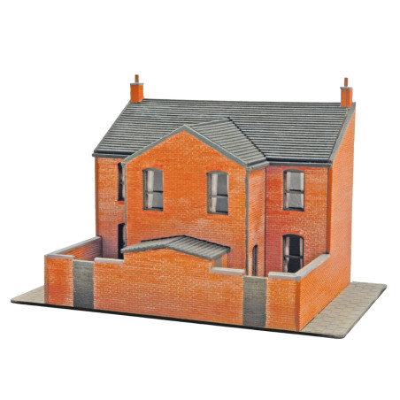 Peco NB307 - N 1/160  Dosseret de maison victorienne, kit de découpe laser