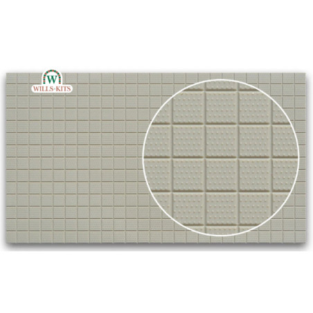 WILLS-KITS SSMP233 - Taktile Pflastersteine