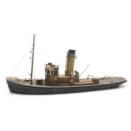 Artitec 50.120 - Remorqueur portuaire, kit en résine 1:87, non peint