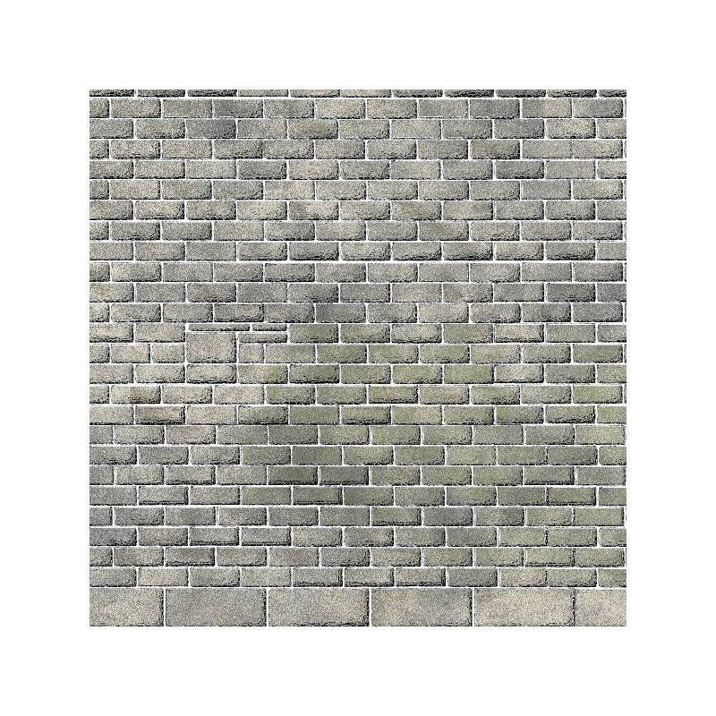 Metcalfe PN196 - N-Skala Burgmauerwerkplatten