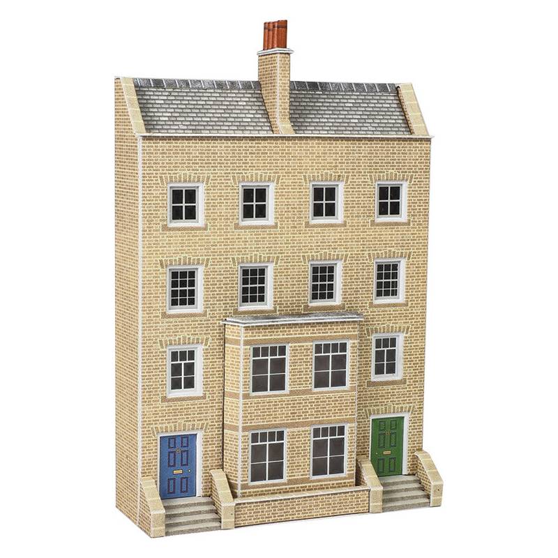 Metcalfe PN973-  N Scale Low Relief Townhouse