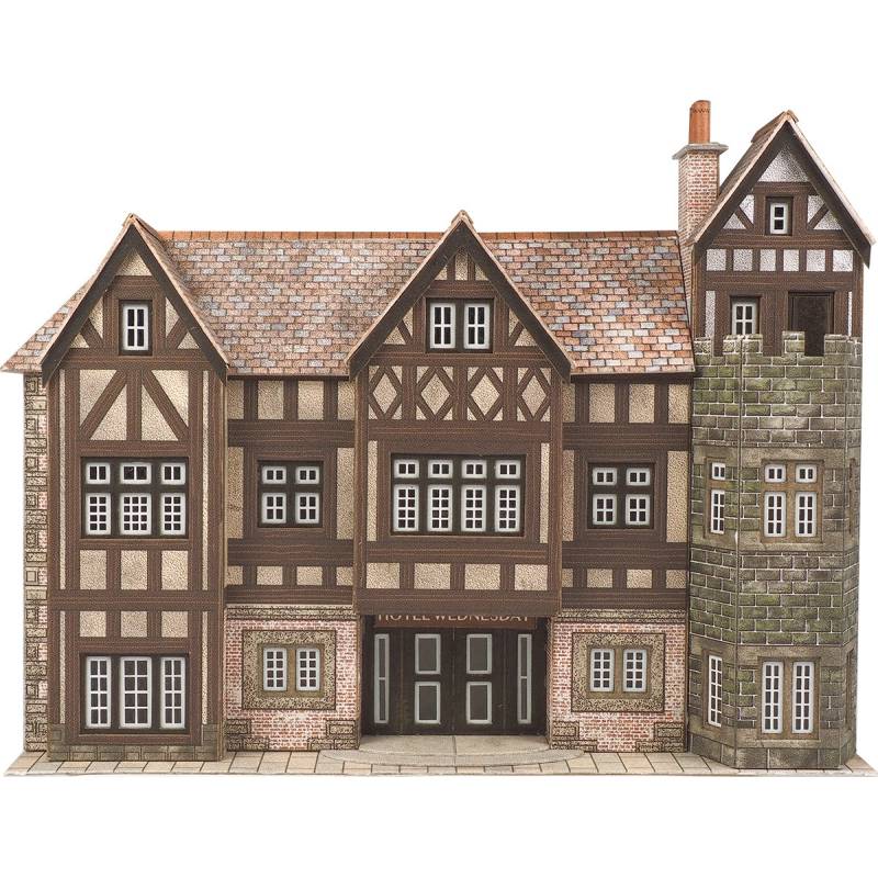 Metcalfe PN974-  N Scale Hotel Wednesday