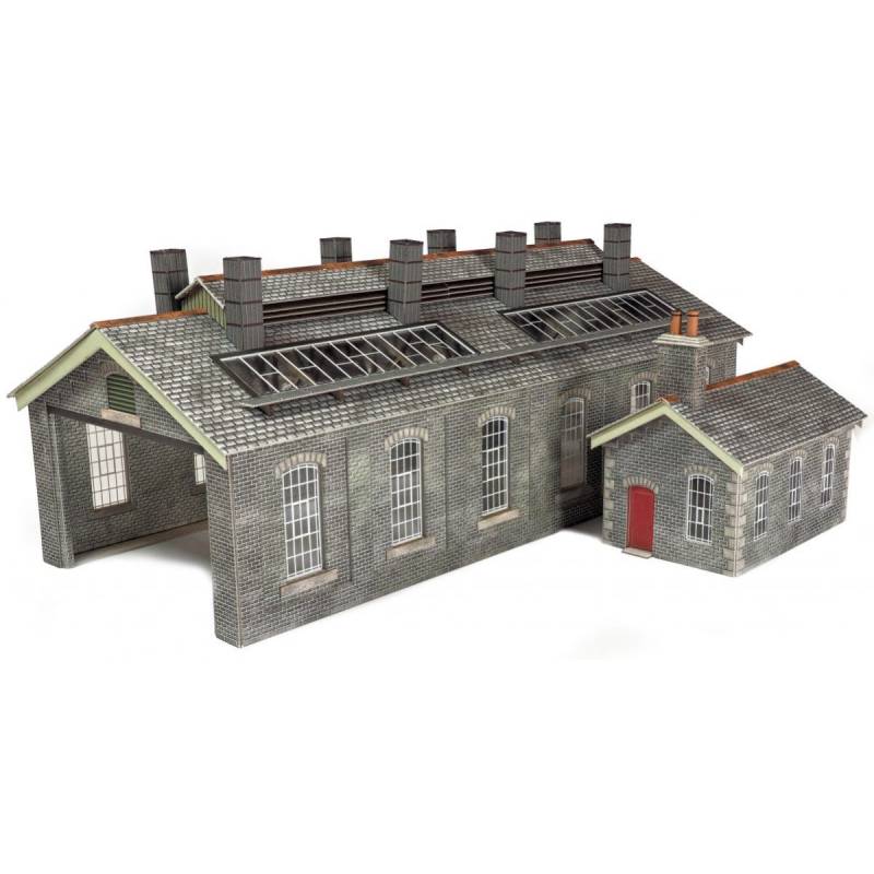 Metcale PO337 - 00/H0 Scale  Settle/Carlisle Double Track Engine Shed