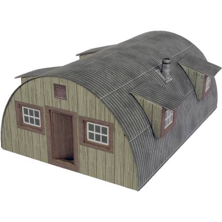 Metcale PO415 - Cabane Nissen à l'échelle 00/H0
