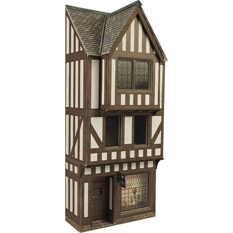 Metcale PO421 - 00/H0 Scale Low Relief Timber Framed Shop