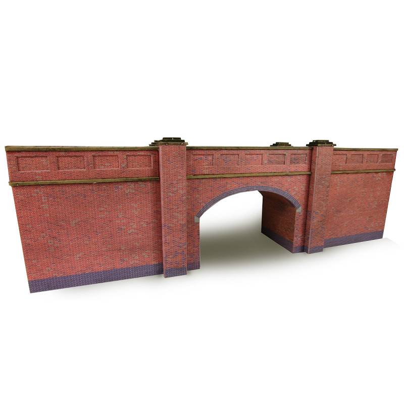 Metcalfe PN146 - Pont ferroviaire en briques rouges À L'ÉCHELLE N 1/160