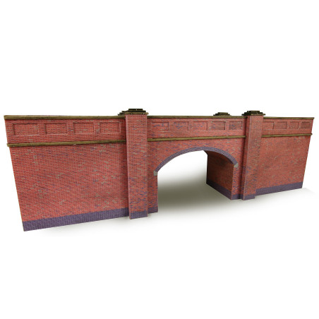 Metcalfe PN146 - Pont ferroviaire en briques rouges À L'ÉCHELLE N 1/160