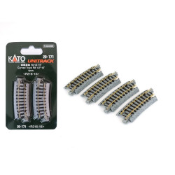 20-171 - N - 4 courbes R216 15° - Unitrack