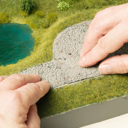 Noch 60360 - 3D-Strukturfolie Biberschwanz