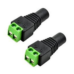 DIGIKEIJS DR60880 - 3,5mm Klinke auf Stecker Adapter 2 Stück