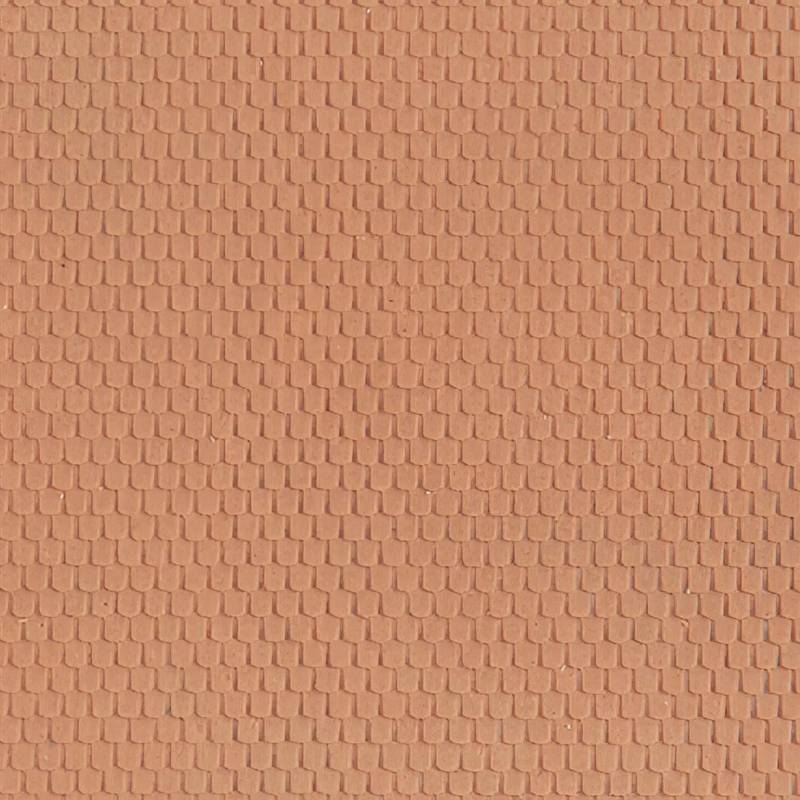 Noch 60360 - 3D-Strukturfolie Biberschwanz