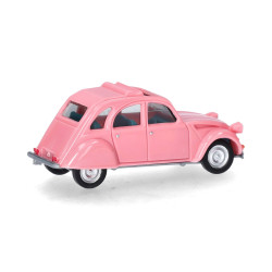 HERPA 020824-008 - Citroën 2CV, offen, hellrosa