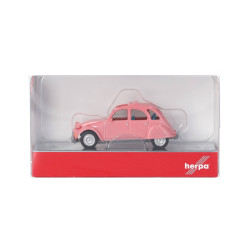 HERPA 020824-008 - Citroën 2CV, offen, hellrosa