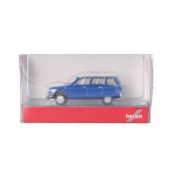 HERPA 038959-002 - Citroën AMI 6 Break, gentian blue/white roof