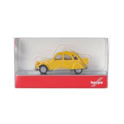 HERPA 027632-006 - Citroën 2CV with trunk, mimosa yellow