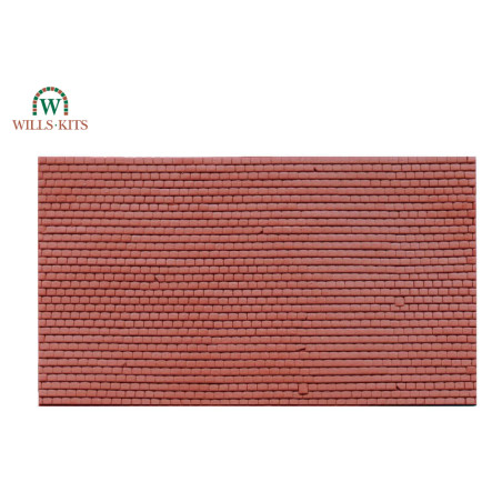 WILLS-KITS SSMP211 - SSMP211 Tuiles unies