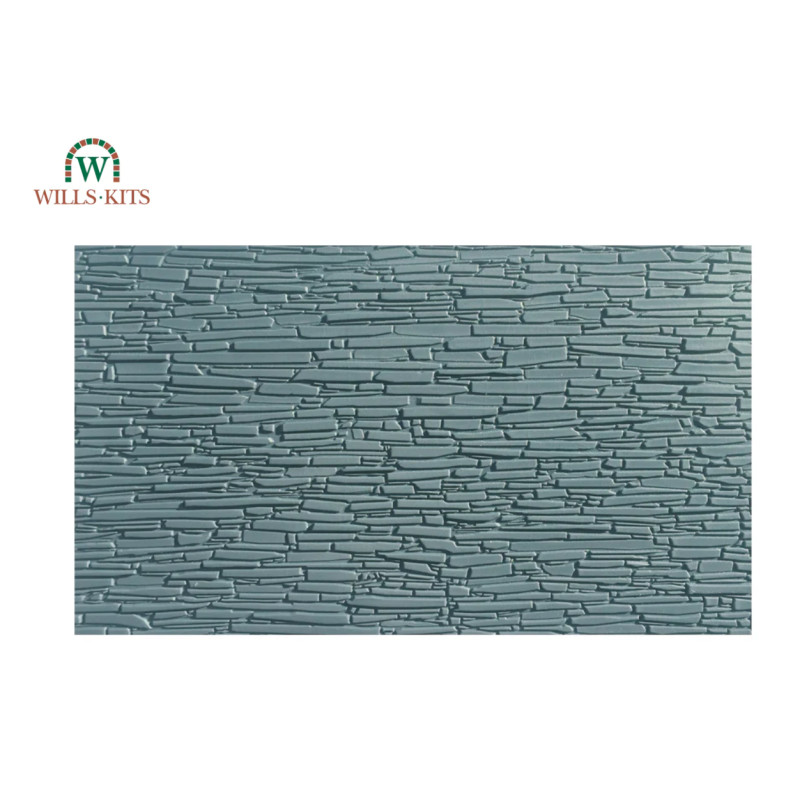 WILLS-KITS SSMP232 - Murs en ardoise