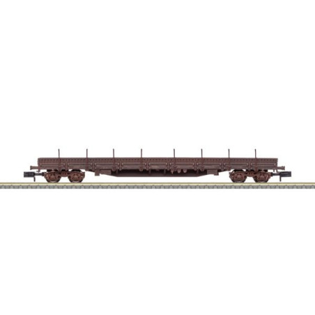 Minitrix 18526 - Wagon de marchandises à bords bas type Res SNCB Ep.VI