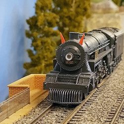 Trix 25492 - Locomotive à vapeur tender AC/DC « Black Ice »