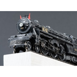 Trix 25492  - AC/DC "Black Ice" Steam Locomotive with a Tender