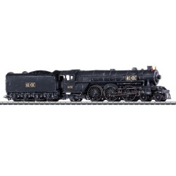 Trix 25492  - AC/DC "Black Ice" Steam Locomotive with a Tender