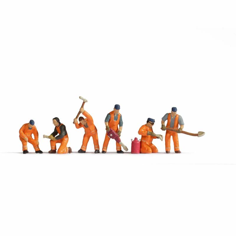 Noch 15276 -  Equipe de poseurs de voies - HO 1/87