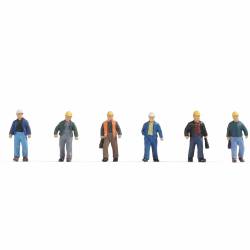 Noch 15057 - Ouvriers de chantier - HO 1/87