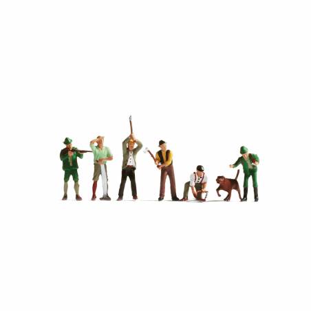 Noch 15060 - Chasseurs et bûcherons - HO 1/87