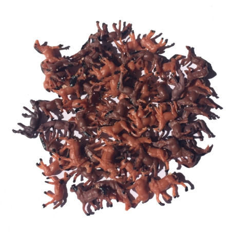 DR60150N - 50 chevaux peints (N)